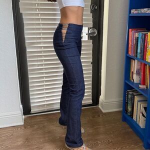 Xoxo Women's Navy and Blue Jeans